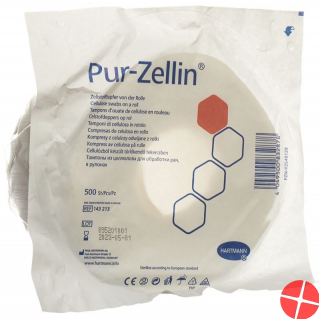 Pur-zellin 4x5cm Unsteril 500 Stück