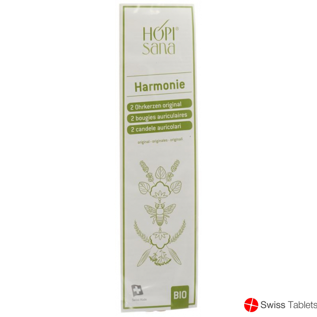 Hopisana Ohrenkerzen Grün Harmonie 2 Stück buy online