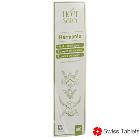 Hopisana Ohrenkerzen Grün Harmonie 4 Stück buy online
