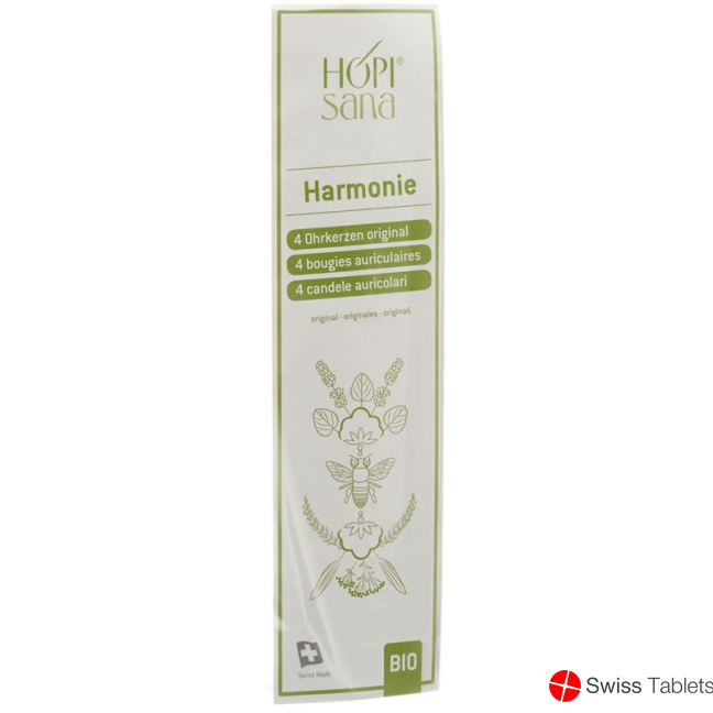 Hopisana Ohrenkerzen Grün Harmonie 4 Stück buy online