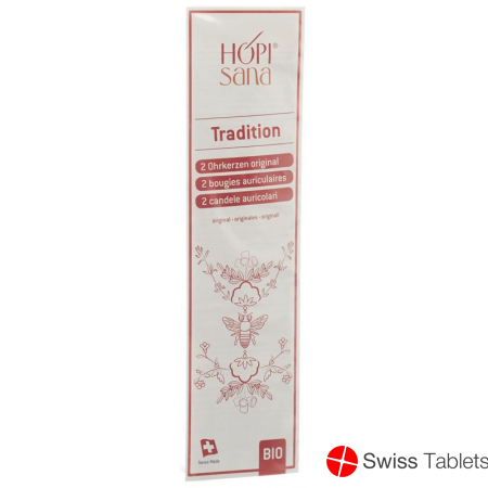Hopisana Ohrenkerzen Rot Entzündung 2 Stück buy online