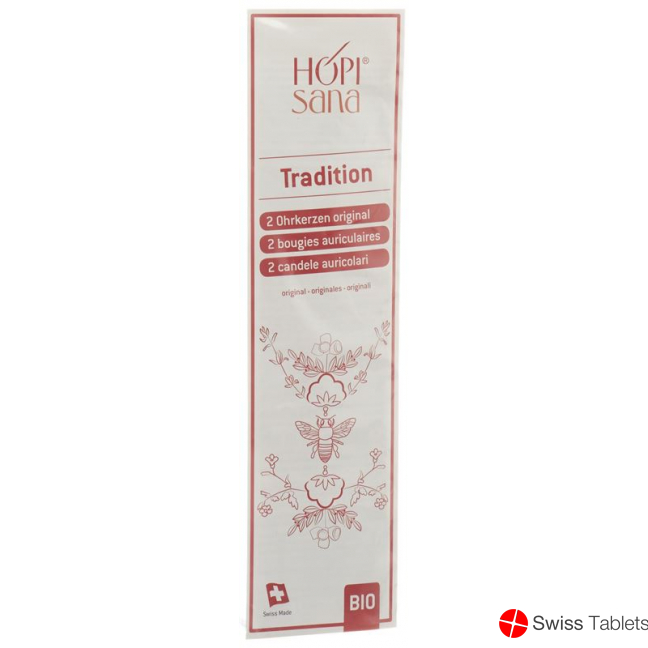 Hopisana Ohrenkerzen Rot Entzündung 2 Stück buy online