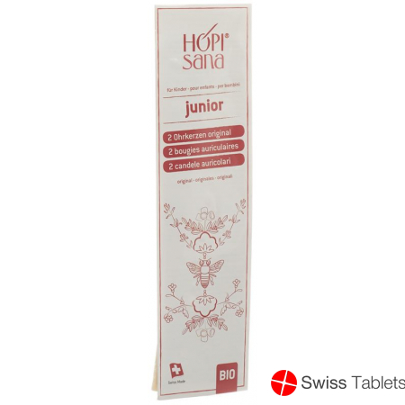Hopisana Ohrenkerzen Rot Kinder 2 Stück buy online