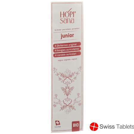 Hopisana Ohrenkerzen Rot Kinder 4 Stück buy online