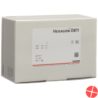 Hexagon Obti Immunologischer Stuhltest 24 Stück