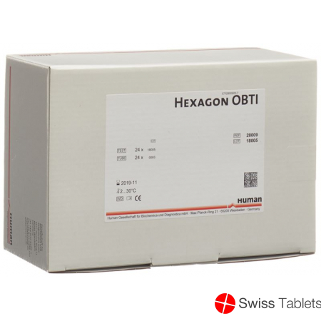 Hexagon Obti Immunologischer Stuhltest 24 Stück buy online