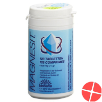 Magnesit Mineralsalz Tabletten Konzentriert Dose 128 Stück