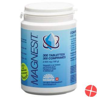 Magnesit Mineralsalz Tabletten Konzentriert Dose 300 Stück