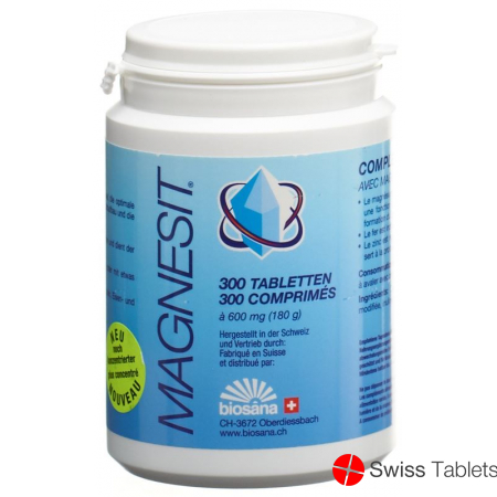 Magnesit Mineralsalz Tabletten Konzentriert Dose 300 Stück buy online
