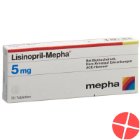 Lisinopril Mepha Tabletten 5mg 30 Stück