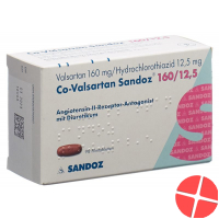 Co Valsartan Sandoz Filmtabletten 160/12.5 98 Stück