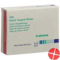 Aesculap Skalpellklingen Steril Fig.11 100 Stück