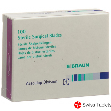 Aesculap Skalpellklingen Steril Fig.15 100 Stück buy online