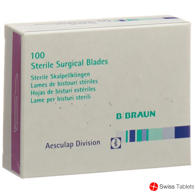 Aesculap Skalpellklingen Steril Fig.15 100 Stück buy online