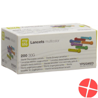 Mylife Lancets Einweglanzetten Multicolor 200 Stück Mylife Lancets Einweglanzetten Multicolor 200 Stück
