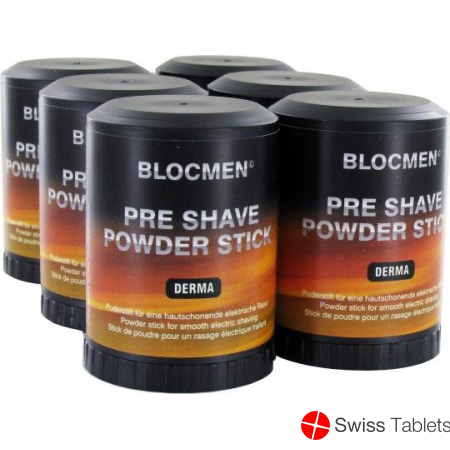 Blocmen Derma Pre Shave Powder Stick 60g buy online Blocmen Derma Pre Shave Powder Stick 60g buy online