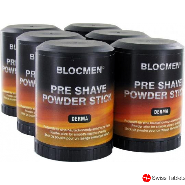 Blocmen Derma Pre Shave Powder Stick 60g buy online Blocmen Derma Pre Shave Powder Stick 60g buy online