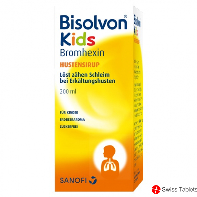 Bisolvon Kids Hustensirup 200ml buy online