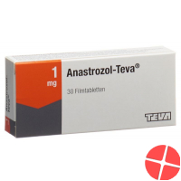 Anastrozol Teva Filmtabletten 1mg 30 Stück