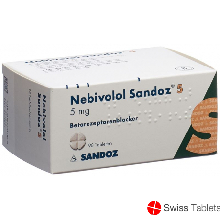 Nebivolol Sandoz Tabletten 5mg 98 Stück buy online
