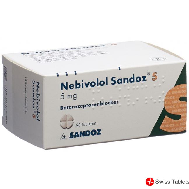 Nebivolol Sandoz Tabletten 5mg 98 Stück buy online