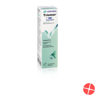 Triomer Nasenspray Sinomarin Hypertonisch 30ml