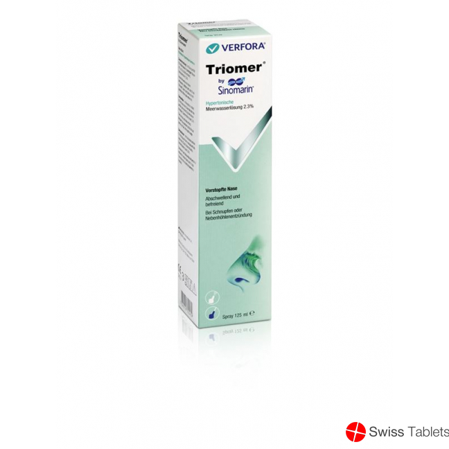 Triomer Nasenspray Sinomarin Hypertonisch 125ml buy online