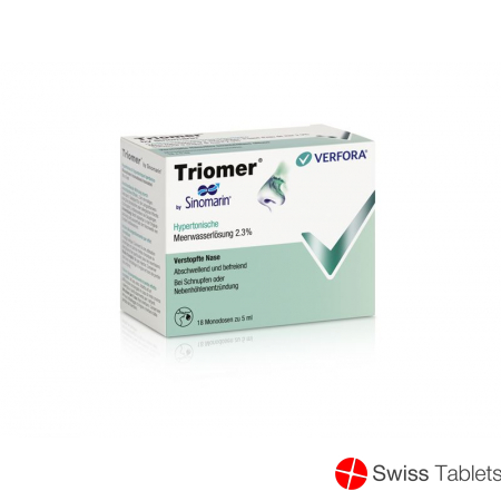 Triomer Lösung Sinomarin Hyperton 18 Monodosis 5ml buy online