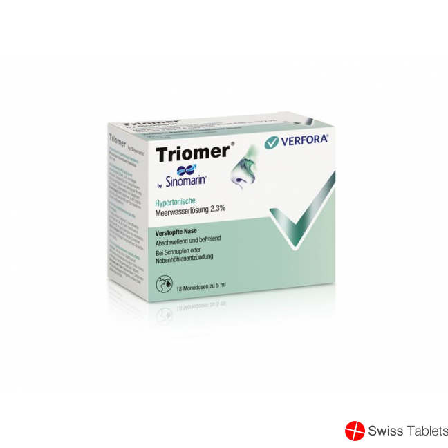 Triomer Lösung Sinomarin Hyperton 18 Monodosis 5ml buy online