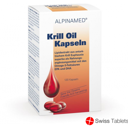 Alpinamed Krill oil 120 capsules buy online