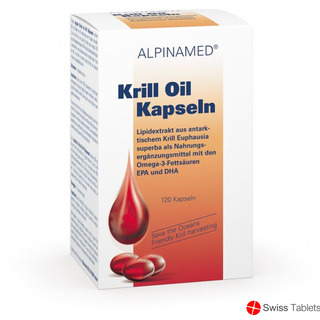Alpinamed Krill oil 120 capsules buy online