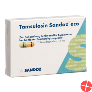 Tamsulosin Sandoz Eco Retard Kapseln 0.4mg 10 Stück