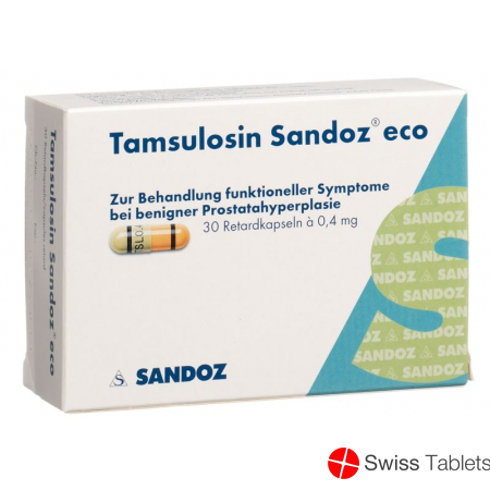Tamsulosin Sandoz Eco Retard Kapseln 0.4mg 30 Stück buy online