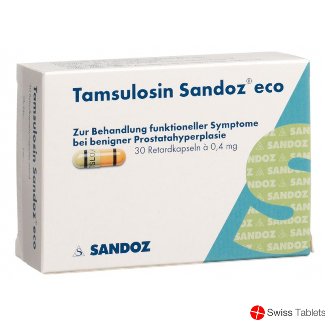 Tamsulosin Sandoz Eco Retard Kapseln 0.4mg 30 Stück buy online