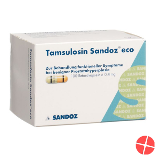 Tamsulosin Sandoz Eco Retard Kapseln 0.4mg 100 Stück