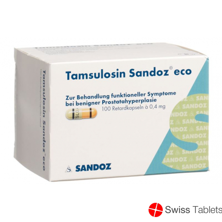 Tamsulosin Sandoz Eco Retard Kapseln 0.4mg 100 Stück buy online