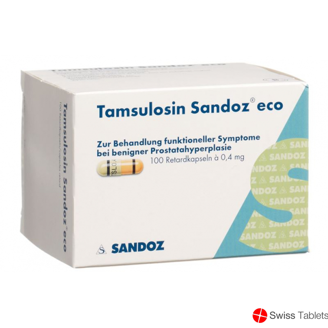Tamsulosin Sandoz Eco Retard Kapseln 0.4mg 100 Stück buy online
