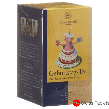 Sonnentor Geburtstagstee Doppelkammer 18x 1.5g buy online