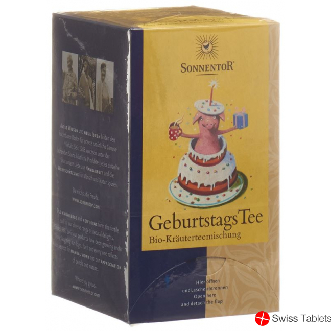 Sonnentor Geburtstagstee Doppelkammer 18x 1.5g buy online