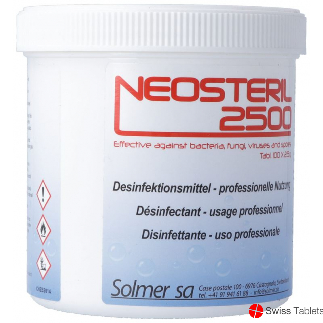 Neosteril 2500 Desinfek Lebens- U Futtermi 100 Stück buy online