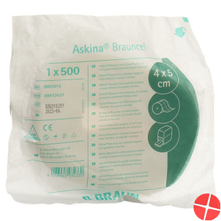 Askina Brauncel Zellstofftupfer 500 Stück