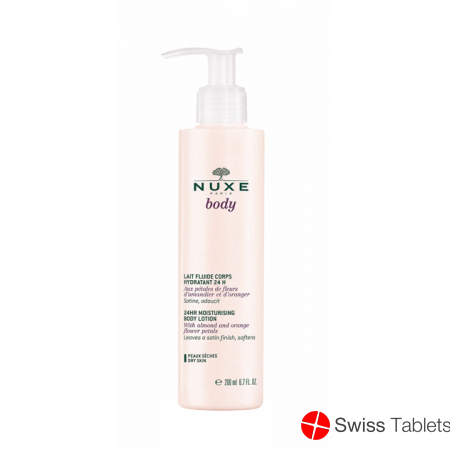 Nuxe Corps Lait Fluide Hydrat 24 H 200ml buy online