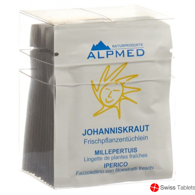 Alpmed Frischpflanzentüchlein Johanniskraut 13 Stück buy online