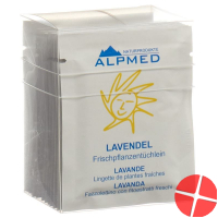 Alpmed Frischpflanzentüchlein Lavendel 13 Stück