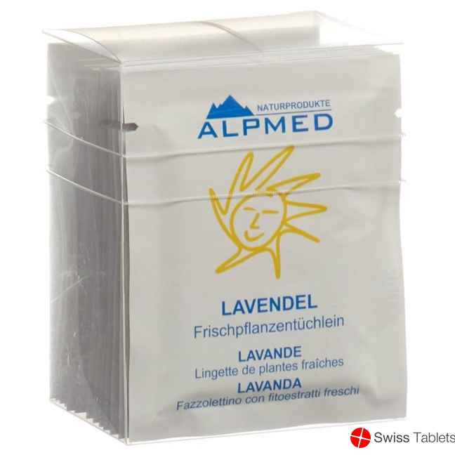 Alpmed Frischpflanzentüchlein Lavendel 13 Stück buy online