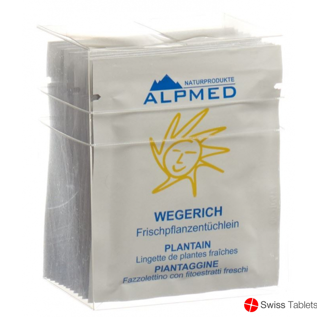 Alpmed Frischpflanzentüchlein Wegerich 13 Stück buy online