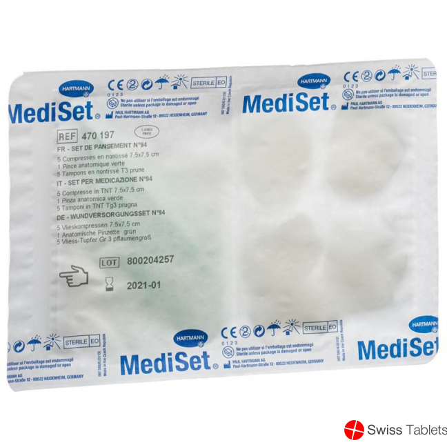Mediset wound care set No 94 buy online