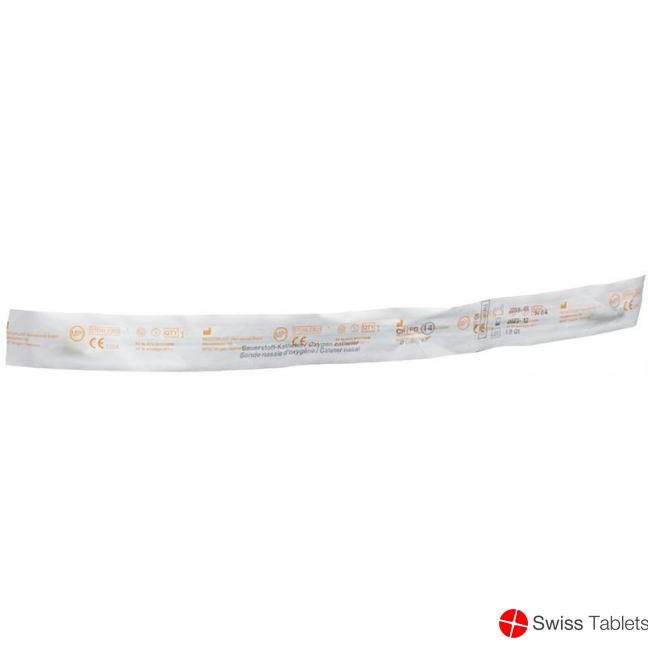 Qualimed O2 Sonden 40cm Ch14 M.kompr St buy online