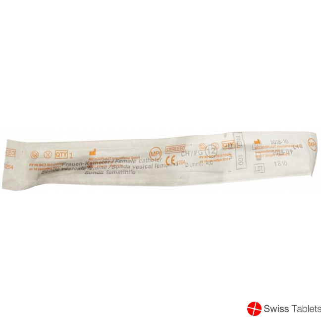 Qualimed Frauenkatheter 18cm Ch12 PVC Steril buy online