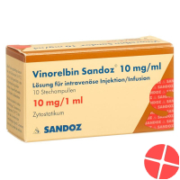 Vinorelbin Sandoz 10mg/ml 10 Durchstechflaschen 1ml